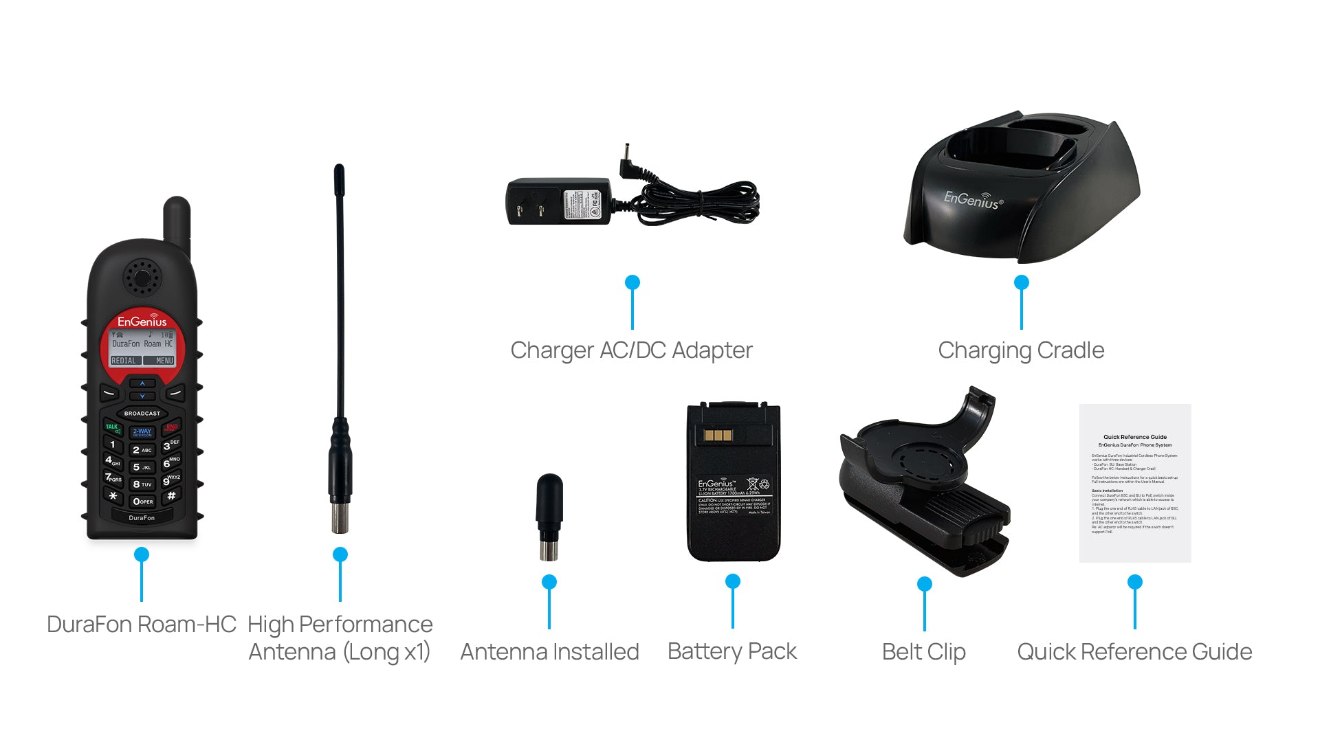 EnGenius DuraFon Roam-HC In-the-Box
