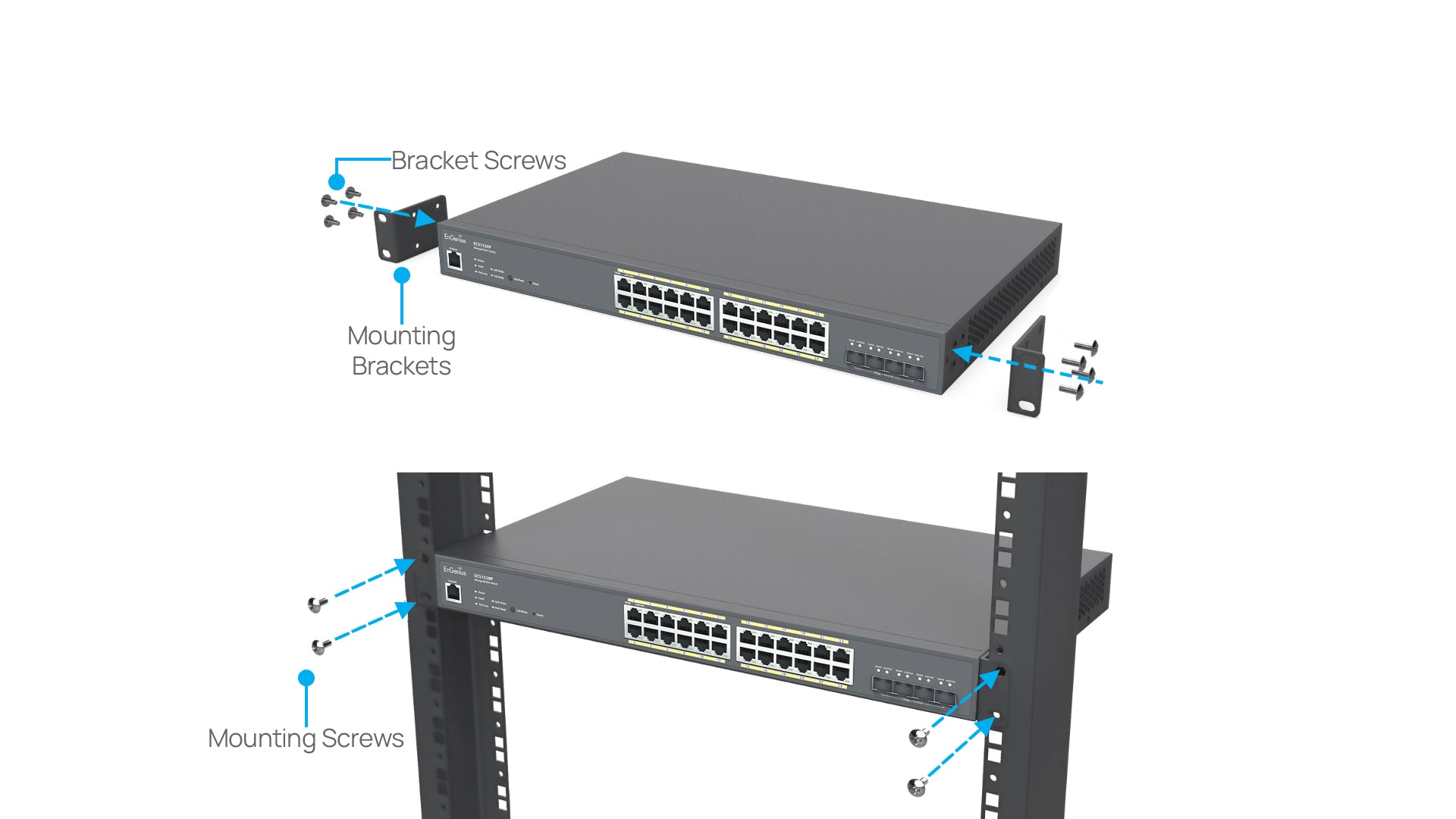EnGenius ECS1528P Mounting