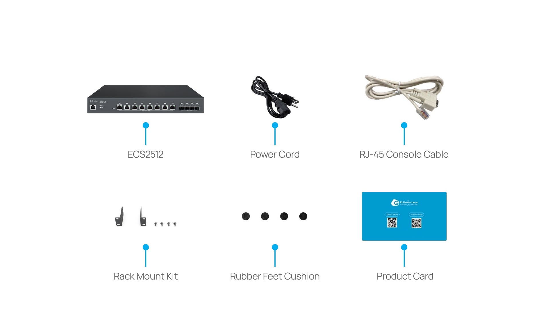 EnGenius ECS2512 In-the-Box