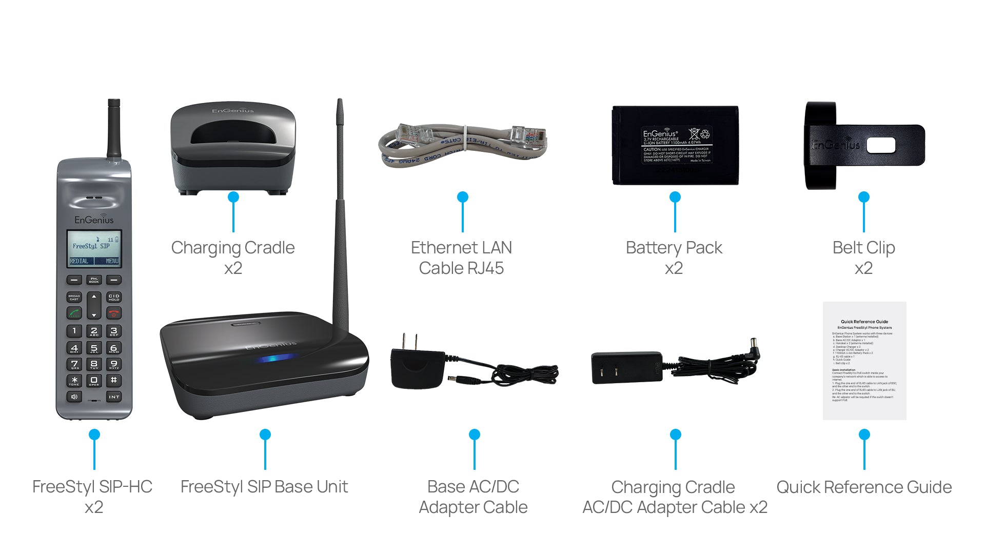 EnGenius FreeStyl SIP2 In-the-Box