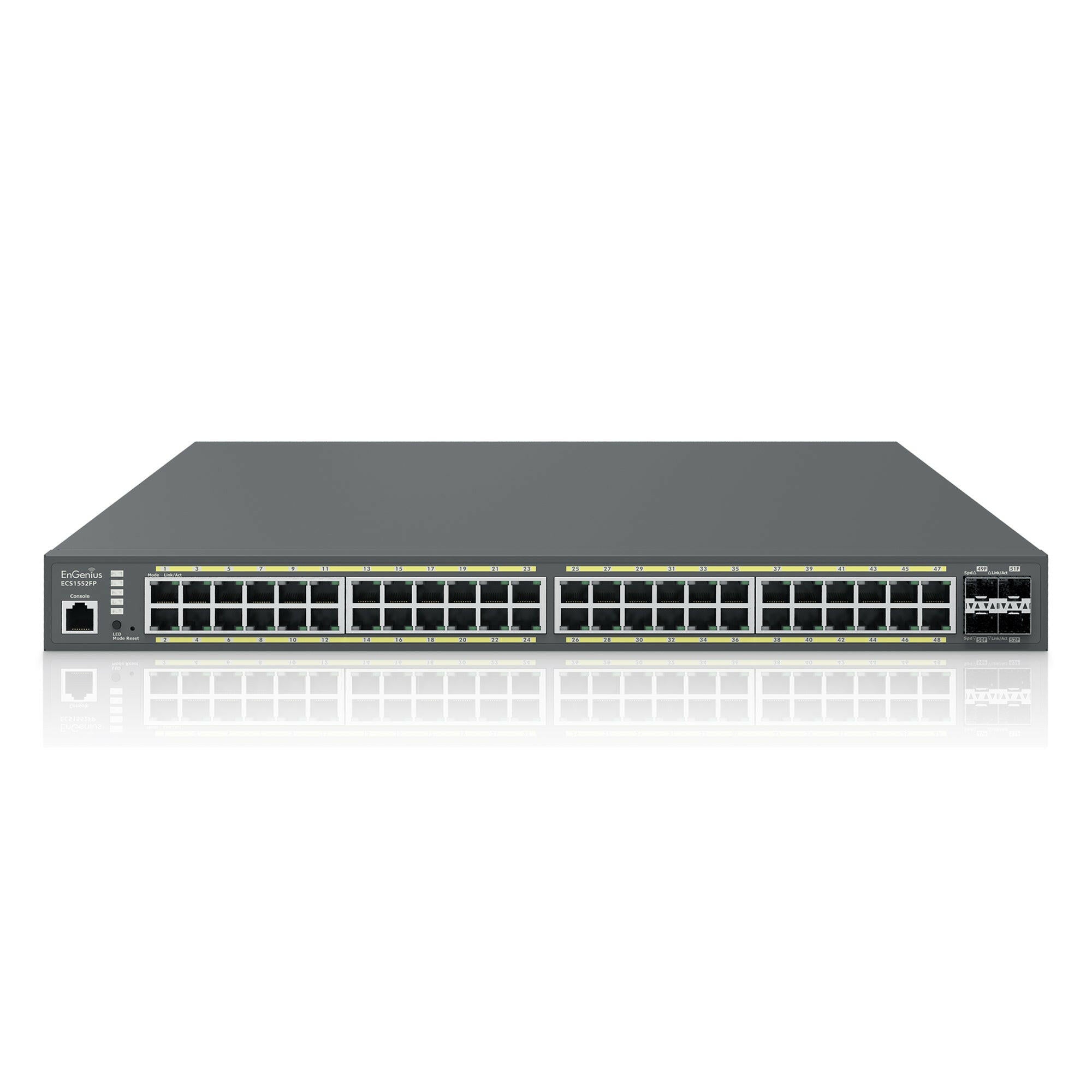 ECS1552FP: Switch Gigabit PoE+ de 48 puertos y 740 W gestionado en la nube