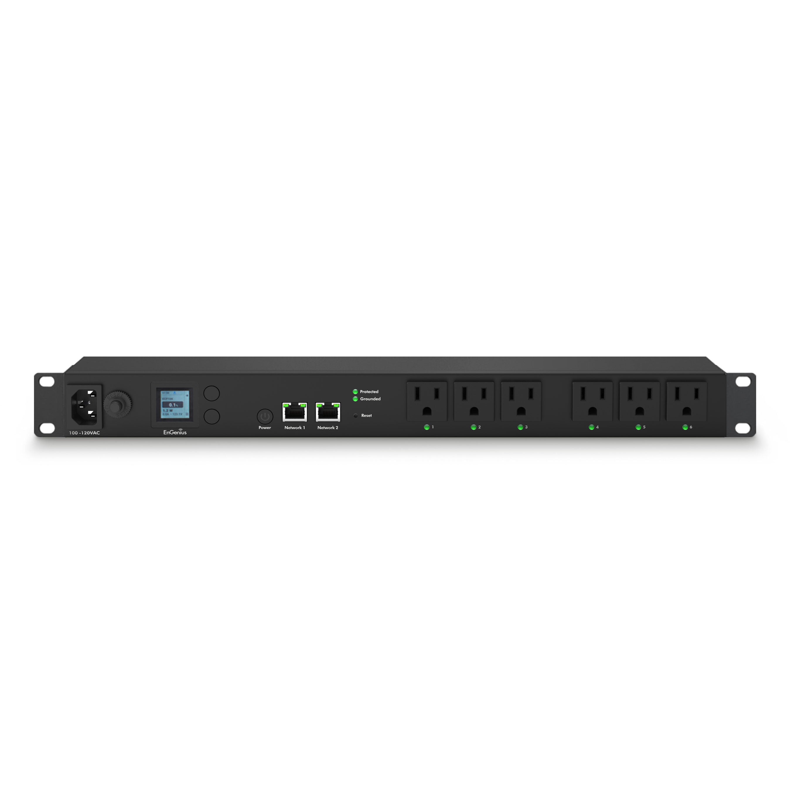 ECP106: 6 Outlet Cloud Managed Switchable Smart PDU