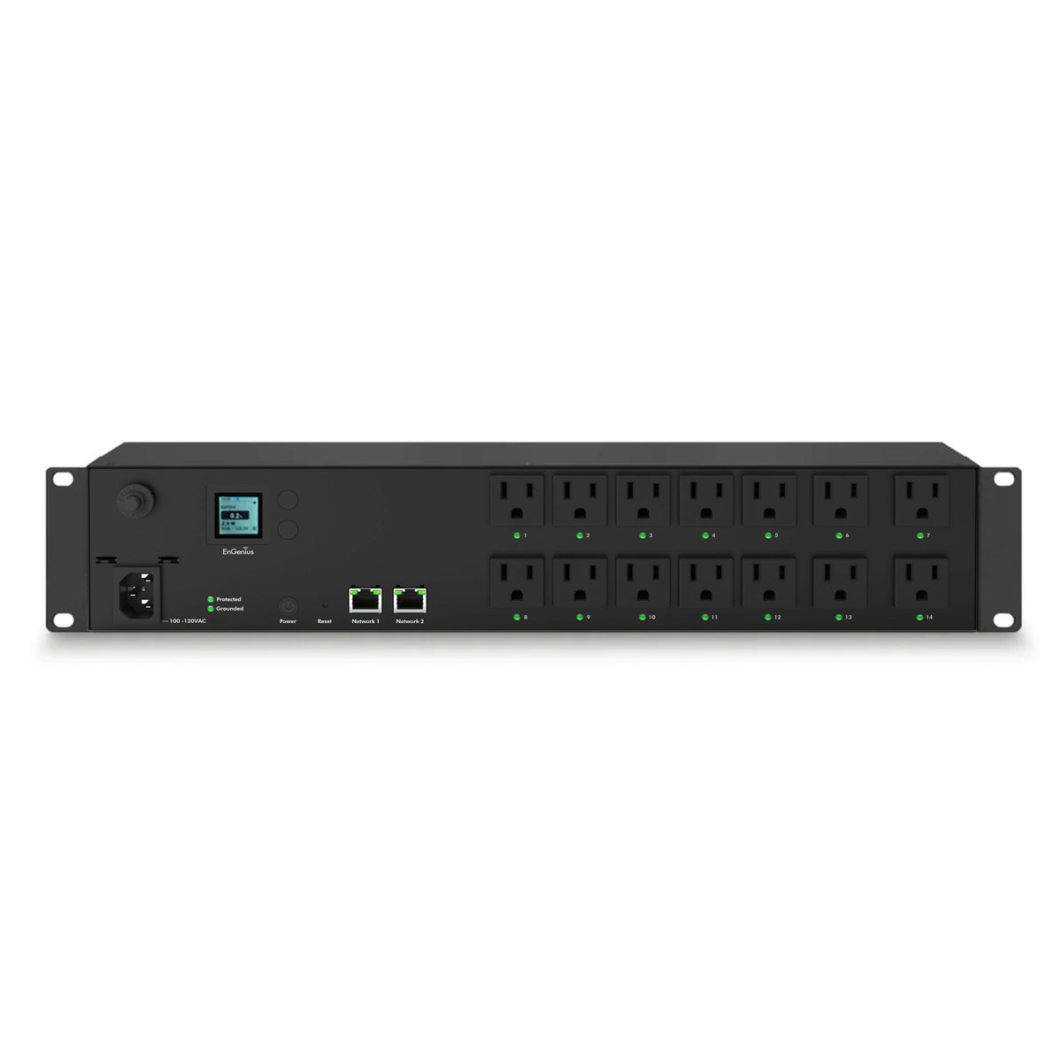 ECP214: 14 Outlet Cloud Managed Switchable Smart PDU – EnGenius Store