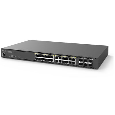 ECS2530FP: Cloud Managed 24-Port 740W L2+ PoE++ Multi Gig Switch with 6 SFP+ Slots
