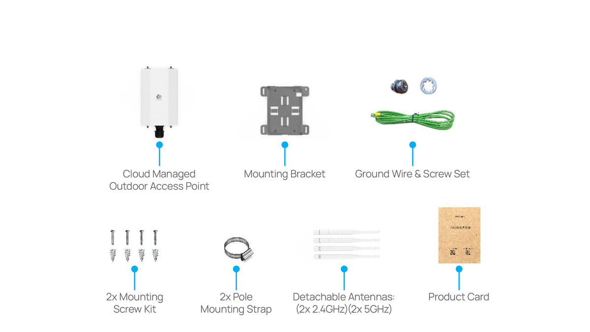 ECW260: Cloud Managed Wi-Fi 6 2×2 Outdoor Access Point – EnGenius Store