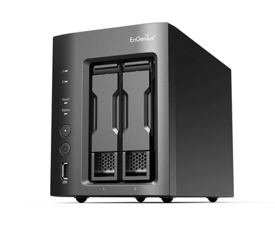 EVS1002D: Cloud Managed AI 2-Bay Network Video Recorder System Tower