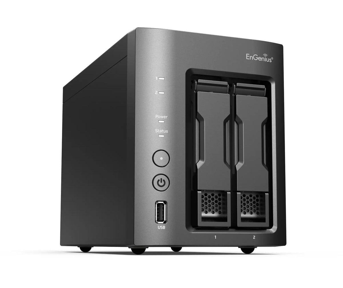 EVS1002D: Cloud Managed AI 2-Bay Network Video Recorder System Tower