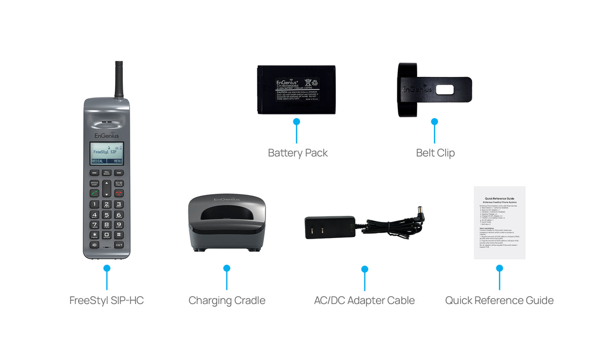 FreeStyl SIP-HC: FreeStyl SIP Handset – EnGenius Store