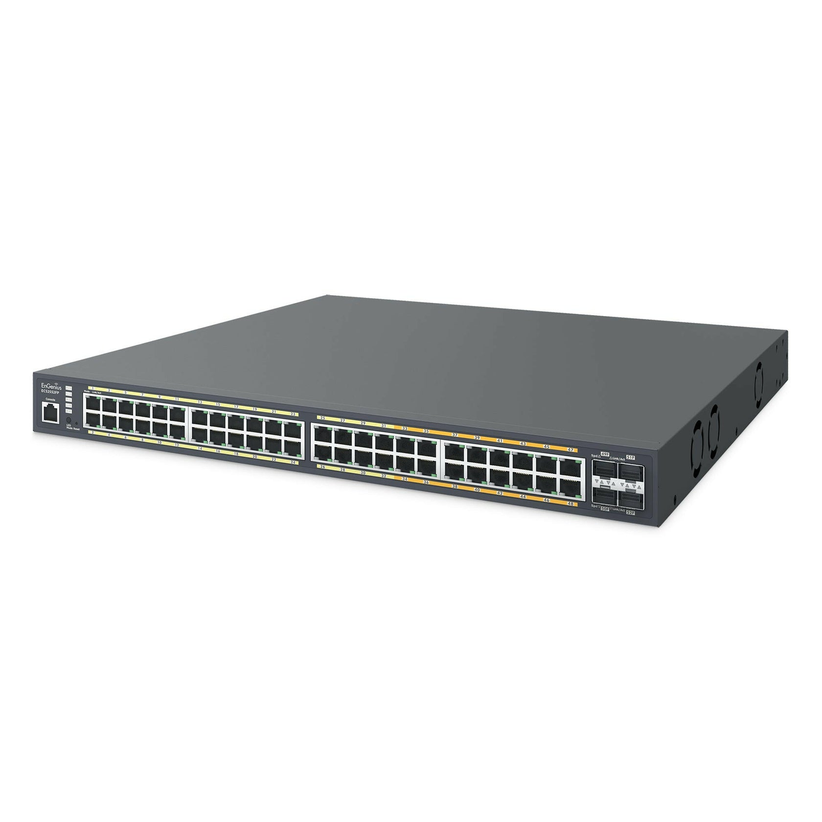 ECS2552FP: Cloud Managed 48-Port Multi-Gig PoE+ Network Switch with 4 ...