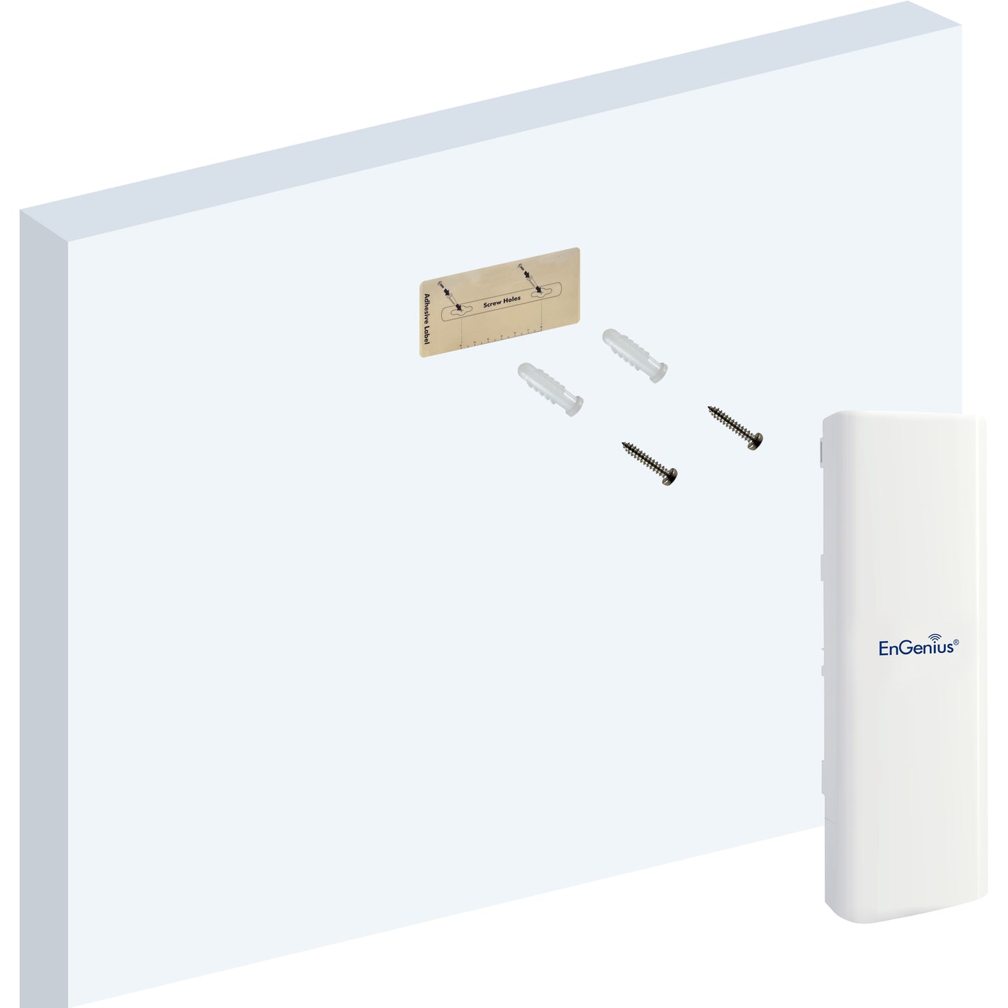 EOC600: Broadband Outdoor 5GHz Dual Radio 2×2 Wi-Fi 6 Bridge w/ integrated 16dBi Antenna