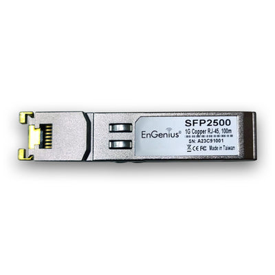 SFP2500: SFP Switch 1Gig Fiber-to-Copper Transceiver Module