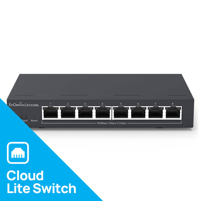 ECS208L: Cloud Lite 8-Port Multi-Gigabit Switch